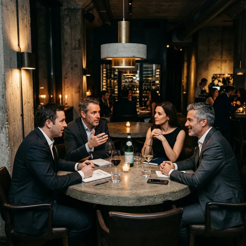 The Networking Block: Rotating Tables + Free Mingling